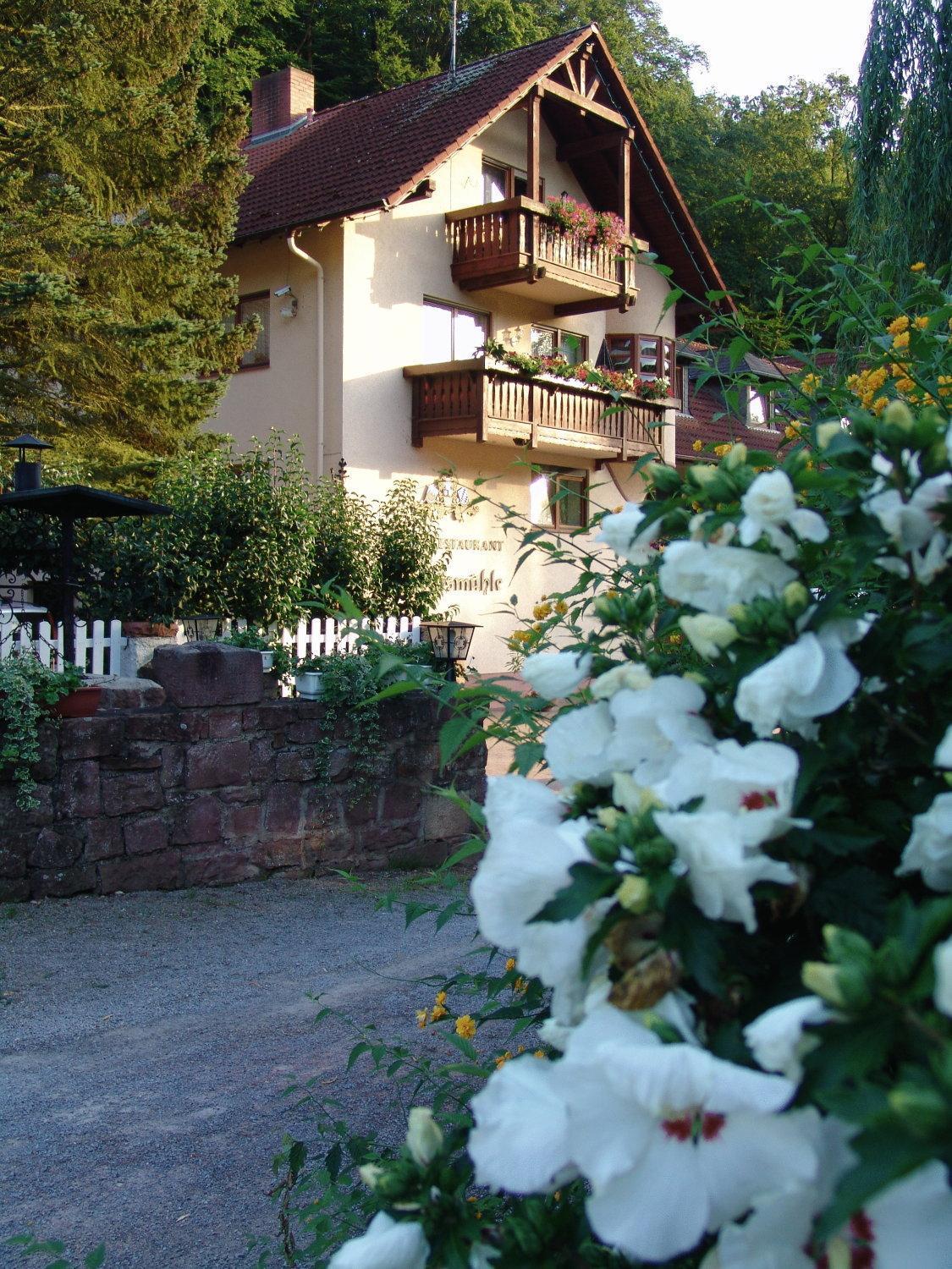 Hotel Restaurant Paradeismuehle Klingenberg am Main Buitenkant foto