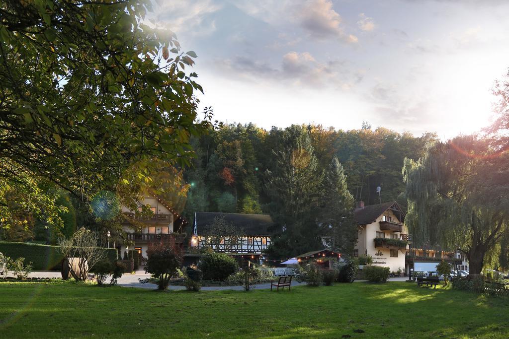 Hotel Restaurant Paradeismuehle Klingenberg am Main Buitenkant foto